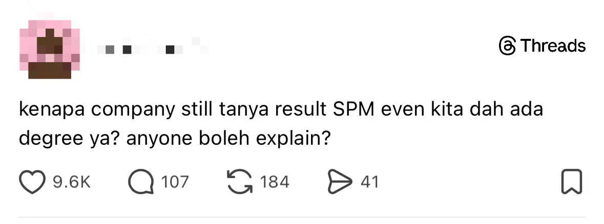 SPM certs asked for in job interviews (1)