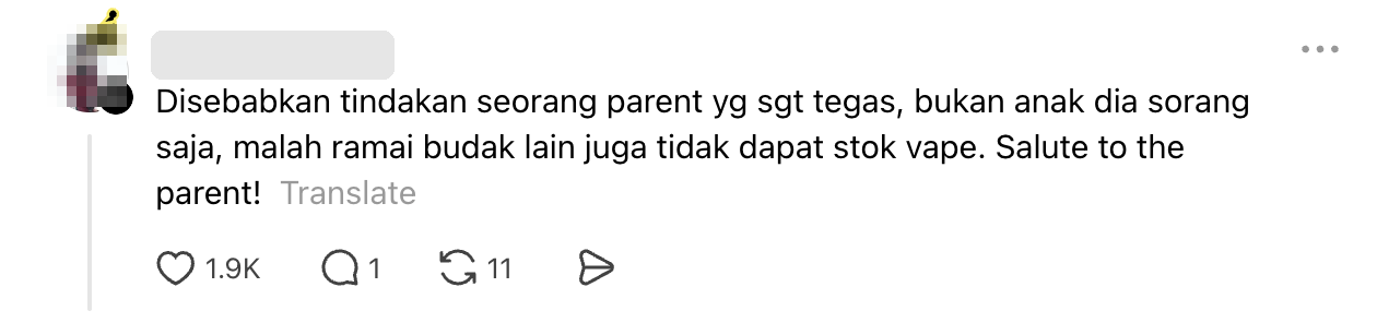 Image from: Parent Praised For Taking Child To Police Station After They Were Caught Vaping | WeirdKaya