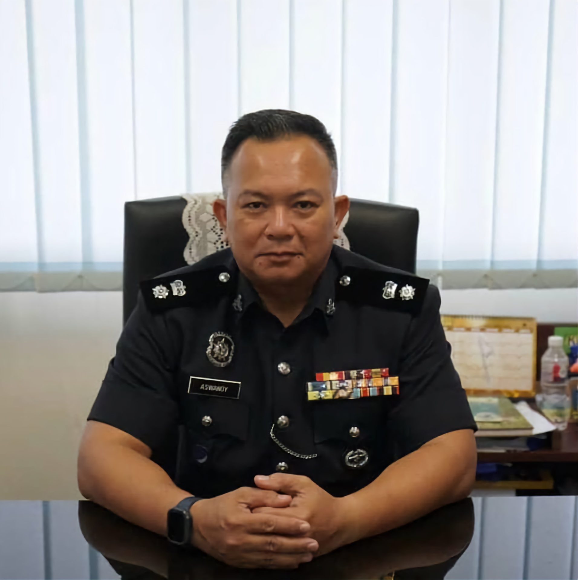 Sarikei District Police Chief Supt Aswandy Anis