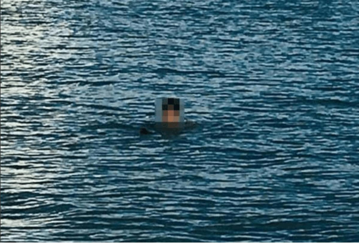 Man attempts to swim across Penang Straits