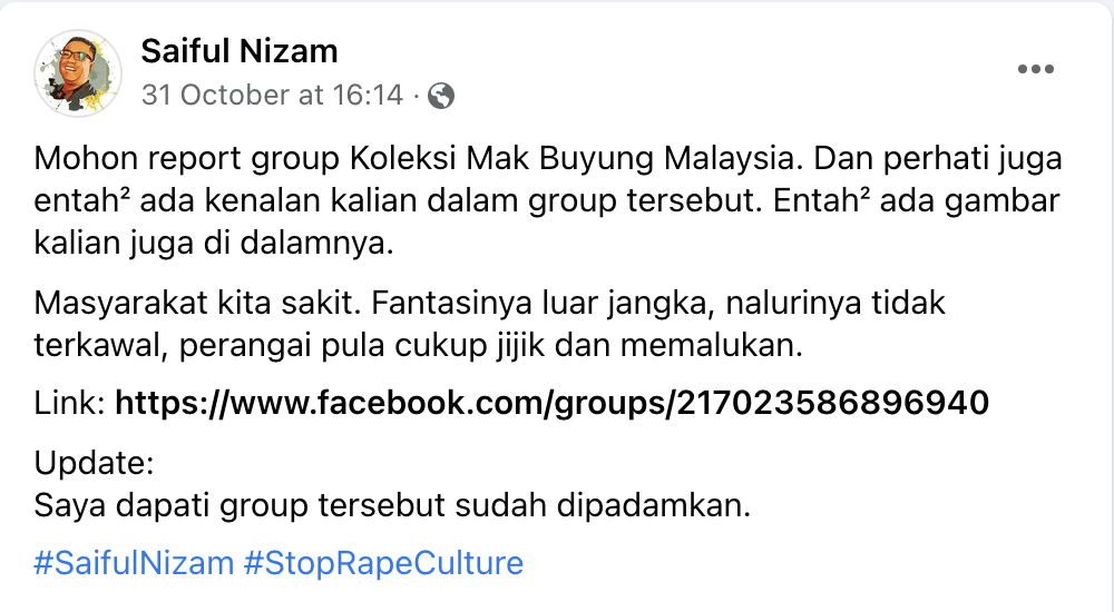 Teen advocate ain husniza exposes fb group for sexually fetishising pregnant women | weirdkaya