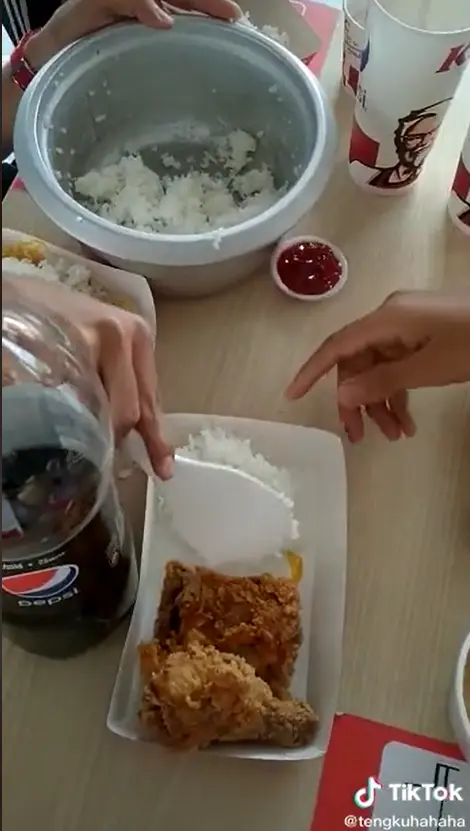 Rice cooker and kfc