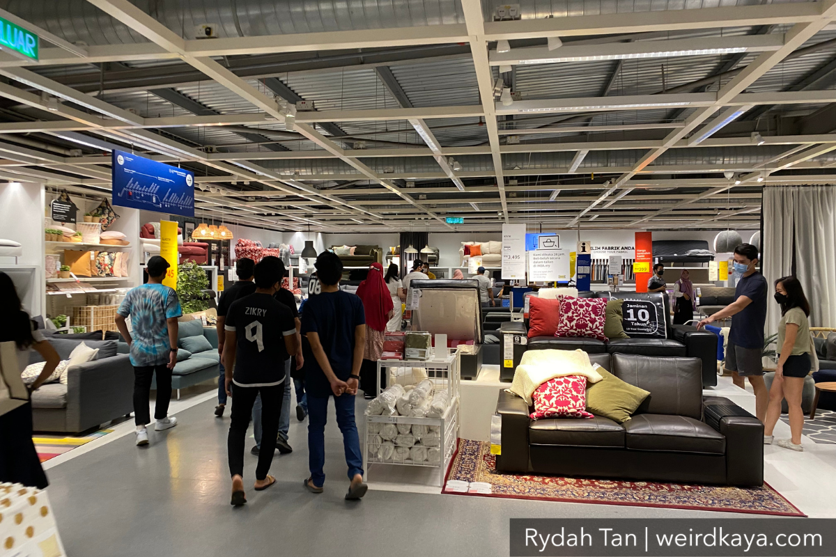 Shopping at ikea