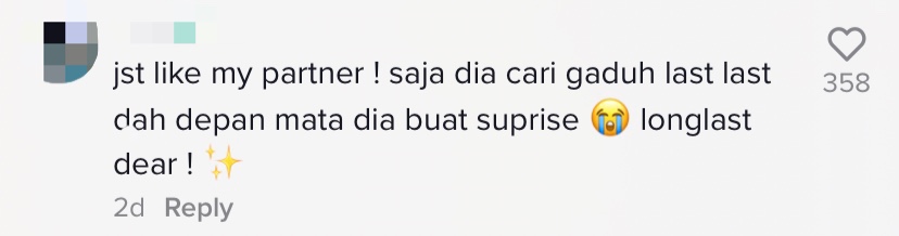 Terengganu girl surprises boyfriend in selangor comment 02