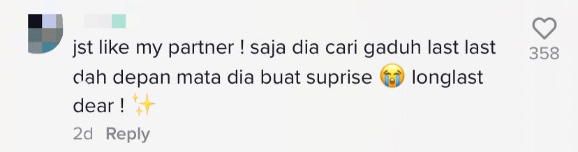 Terengganu girl surprises boyfriend in selangor comment 02