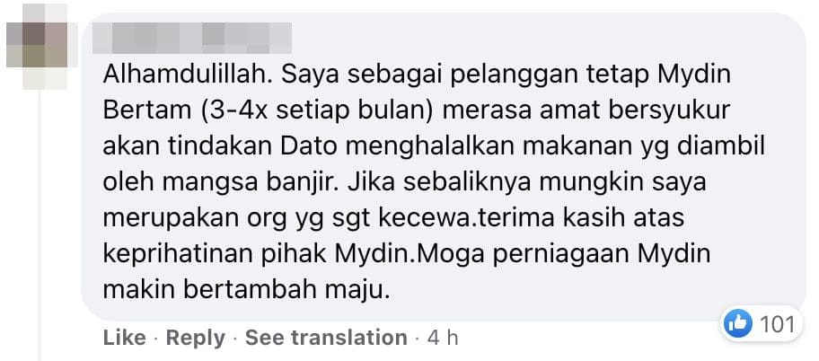 Netizens thank Mydin 3