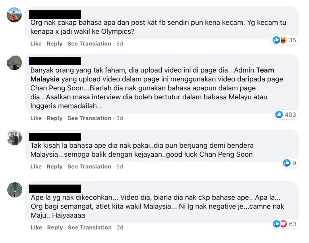 M'sians defend chan peng soon after trolls bash him for conversing in mandarin | weirdkaya