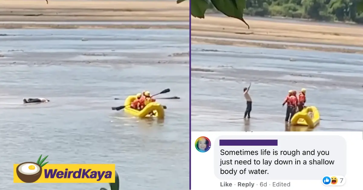 Man napping in oklahoma river mistaken for a dead body | weirdkaya