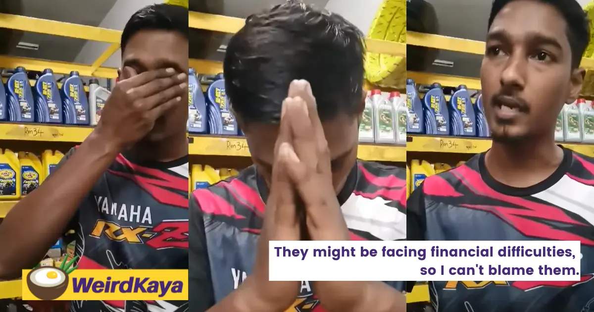 Man tearfully begs robbers to return his gold chain and even offers rm500 as 'compensation' | weirdkaya
