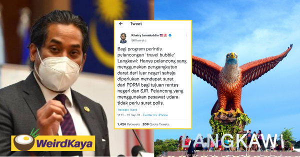 Khairy: Travelling to Langkawi on land requires approval letter from PDRM