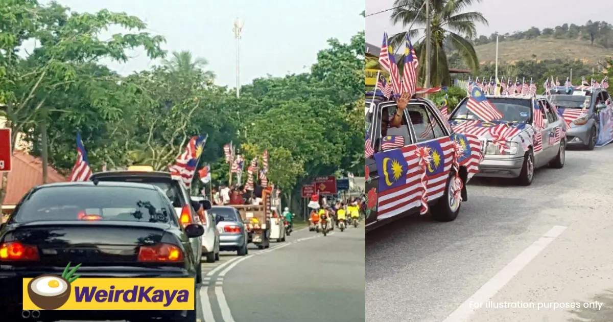 Vehicle convoys allowed for national day celebrations, say perak nsc | weirdkaya