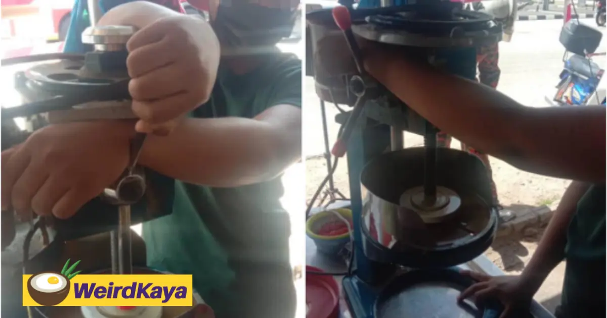 Teenage boy got his hand stuck in an ice shaving machine | weirdkaya