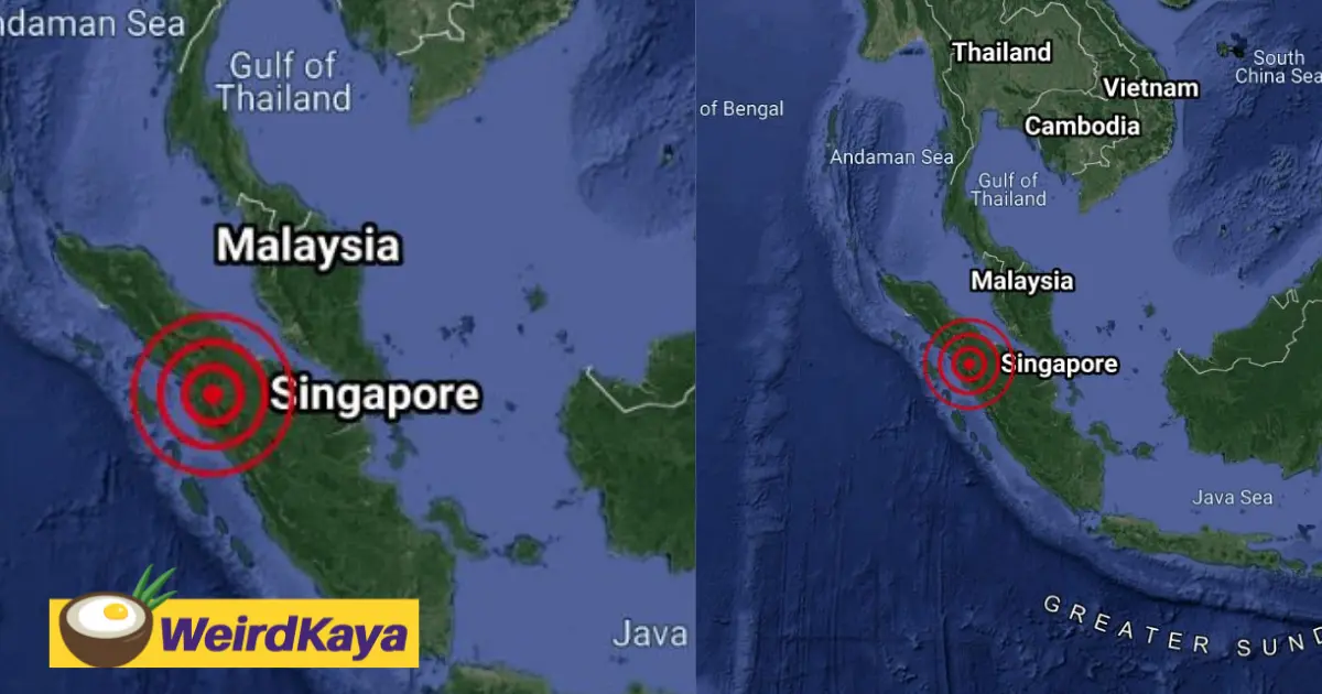[just in] mild tremors detected in selangor and kl due to earthquake in indonesia | weirdkaya