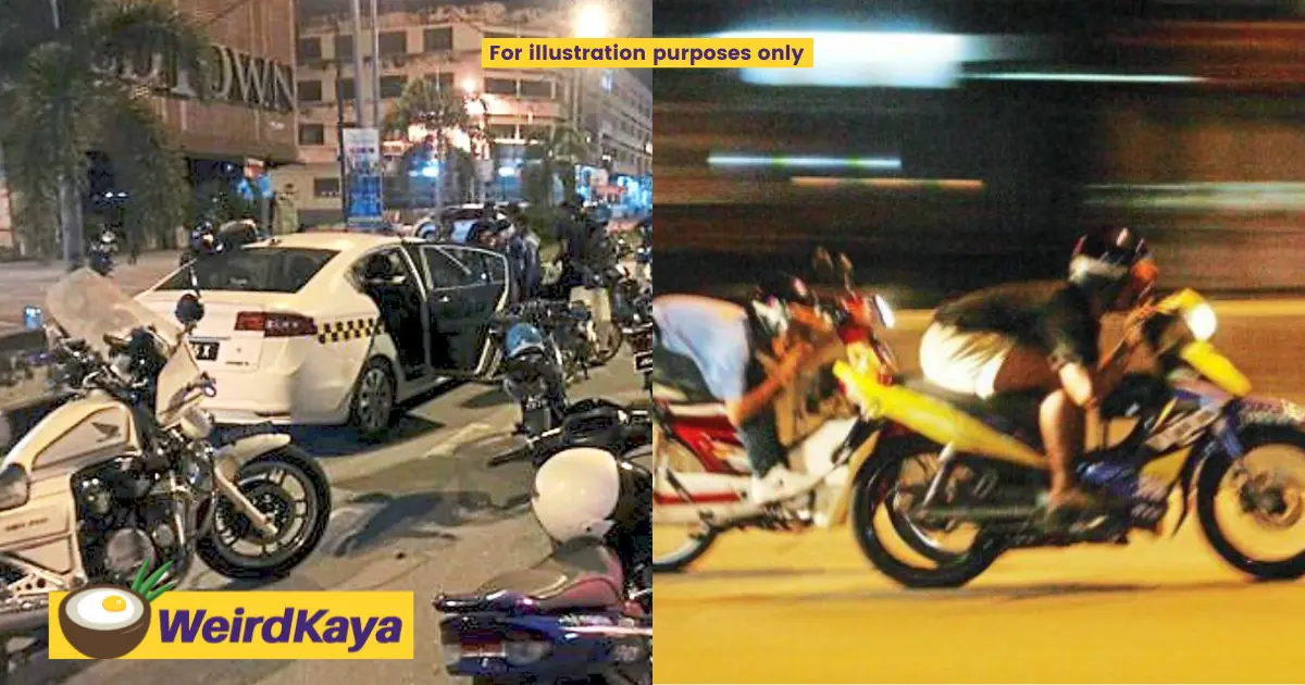 Two policemen died in a pursuit to catch mat rempit | weirdkaya