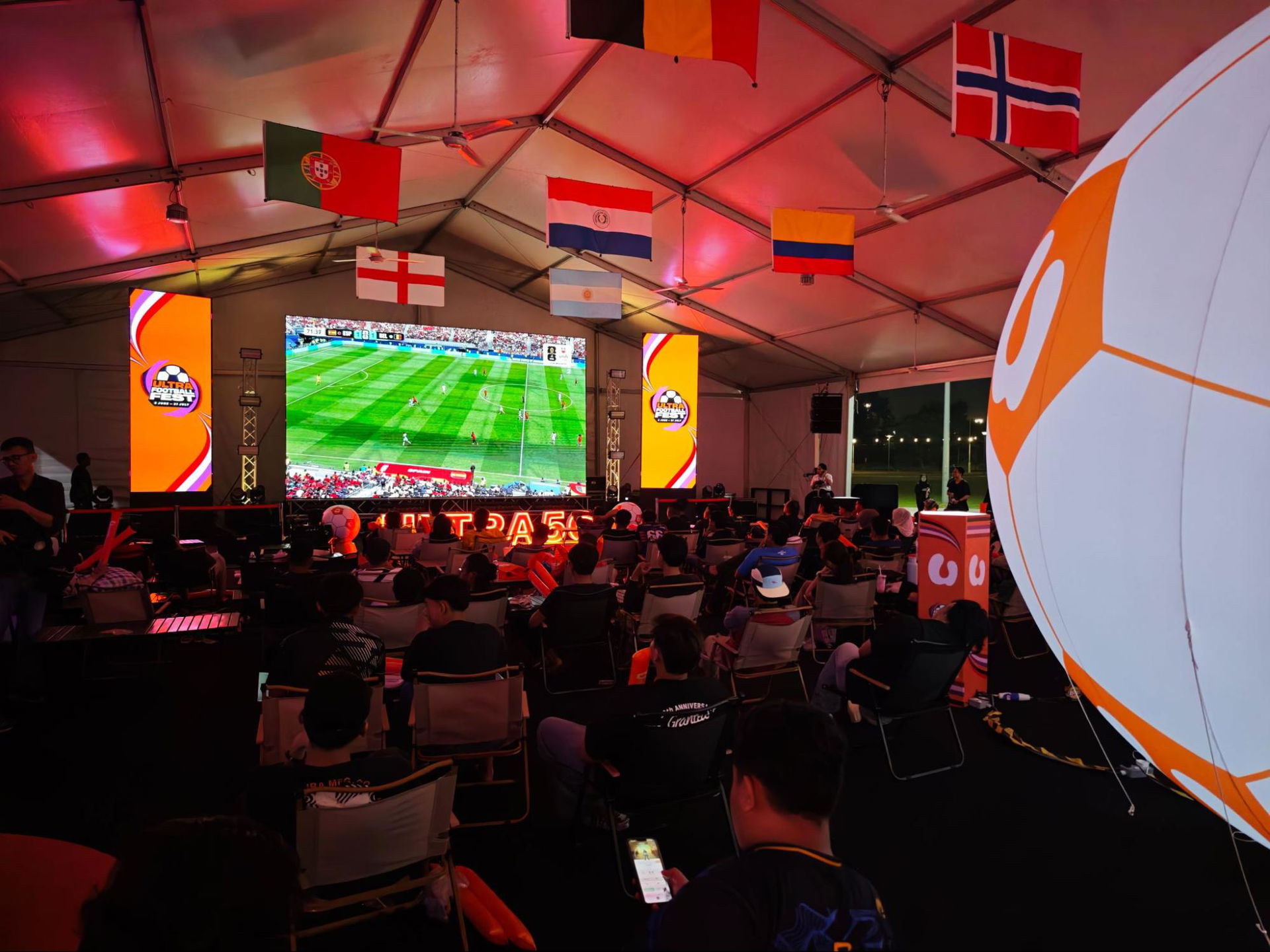 Watch party U Mobile Ultra Football Fest