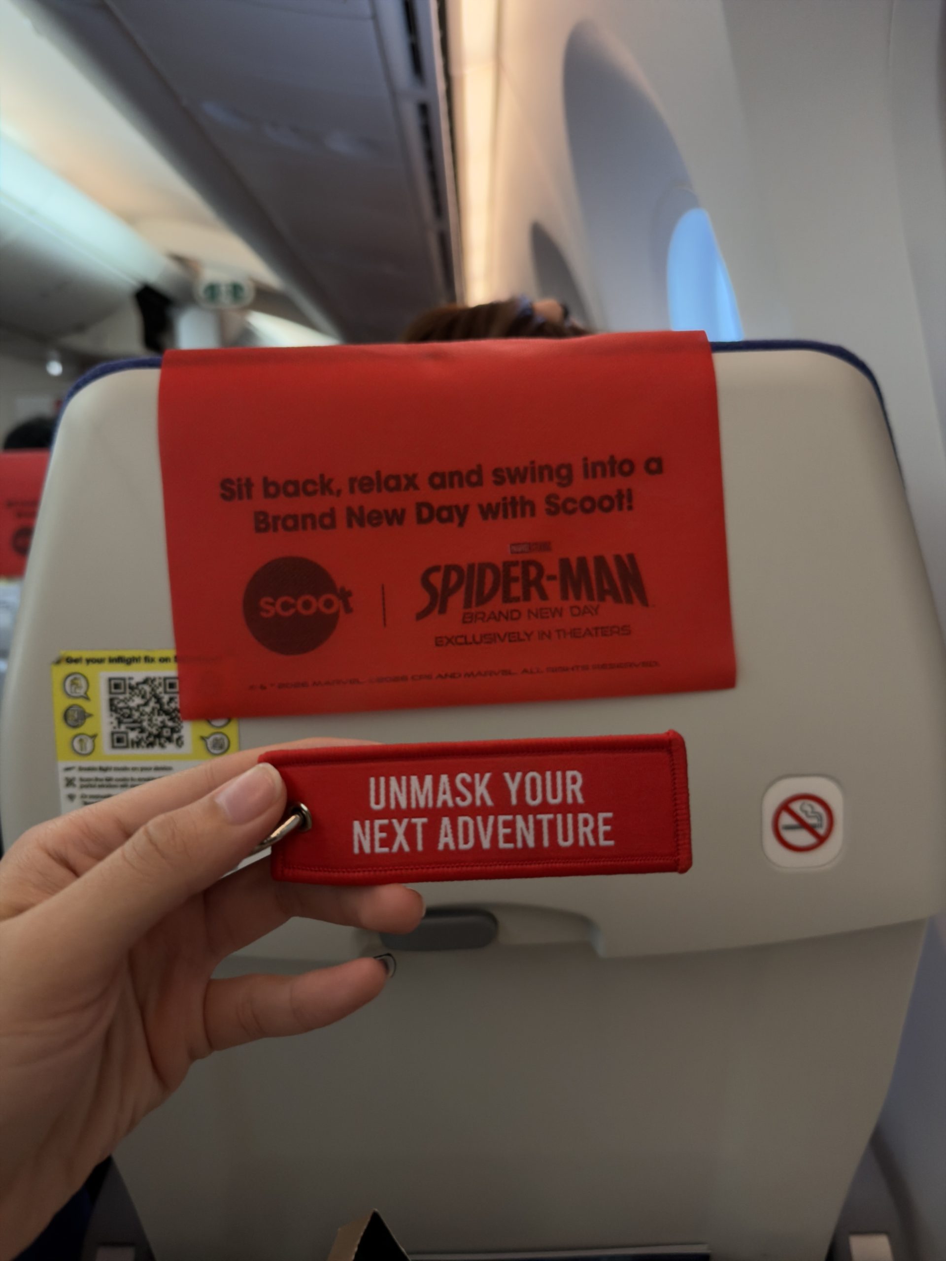 We Flew On Scoot’s Spider-Man Themed Flight & It Felt Like A Mini Spidey Mission In The Sky