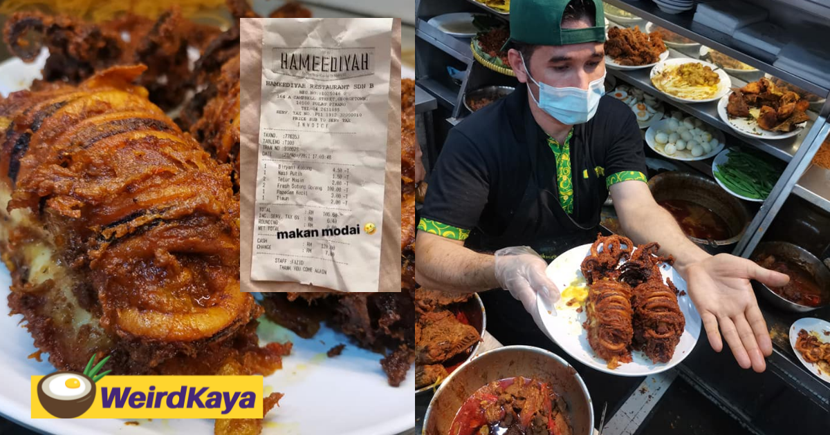 Customer defends Penang nasi kandar restaurant's RM100 sotong dish