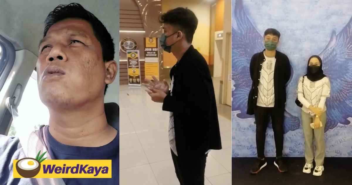 Supportive father drives son all the way from kl to taiping to meet his online date | weirdkaya