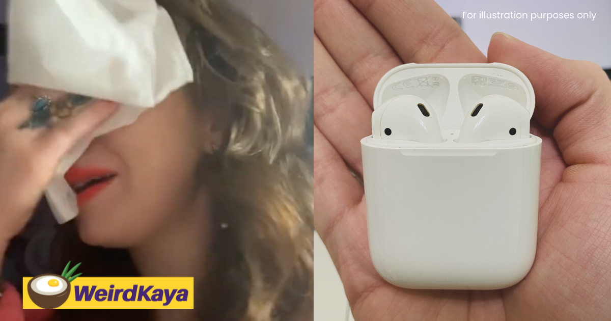 Woman mistakenly swallows airpods thinking it was painkiller in viral video | weirdkaya