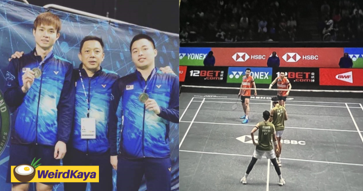 Aaron-wooi yik finish as runners-up at all england for the 2nd time, lose to indonesian pair | weirdkaya