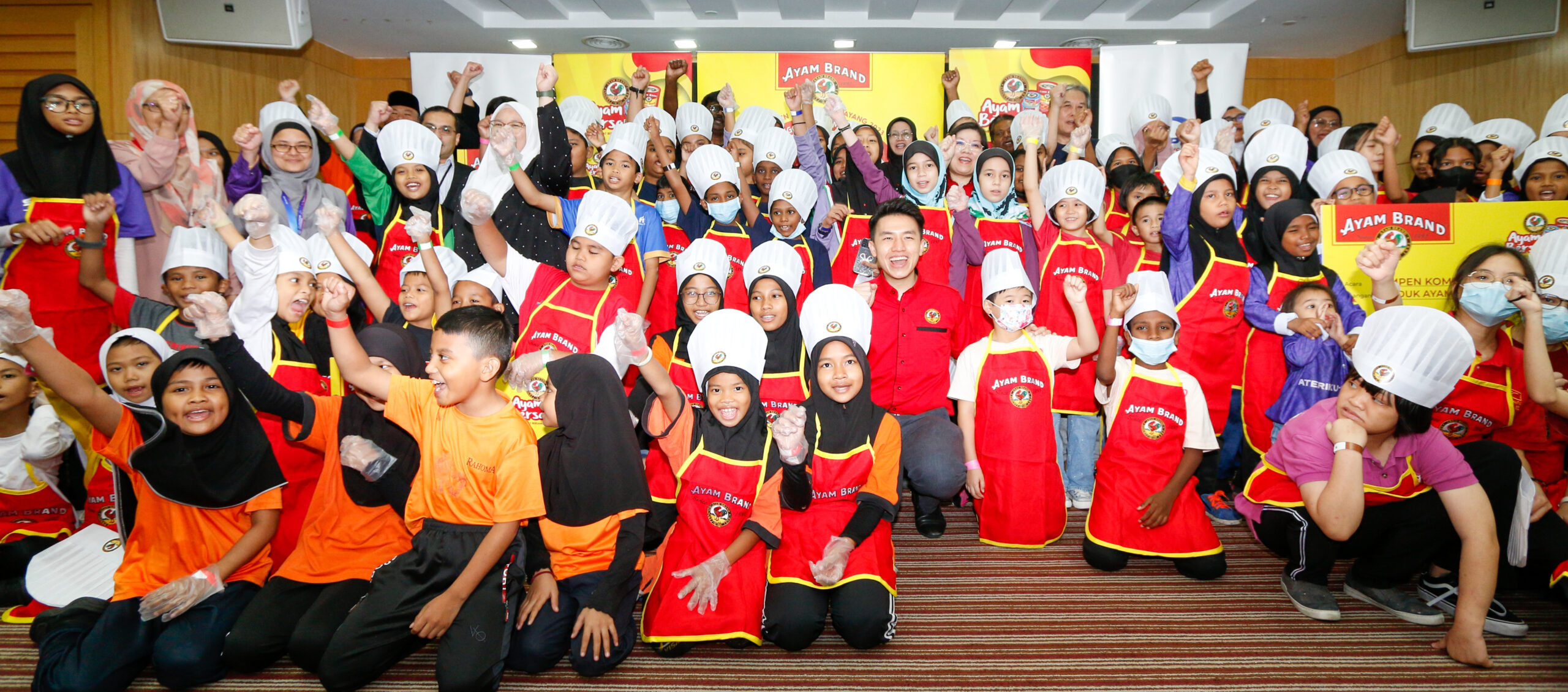 Ayam brand™ community care campaign 2023 empowers 1,000 children for a better future | weirdkaya