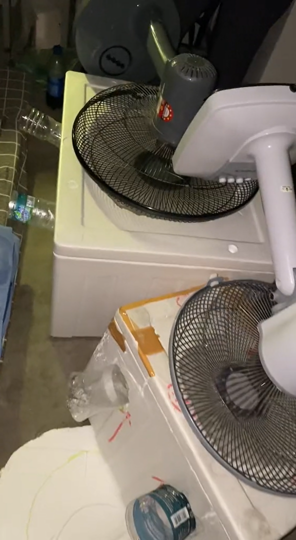 M'sian uni student wows netizens by using only rm30 to make his own aircon