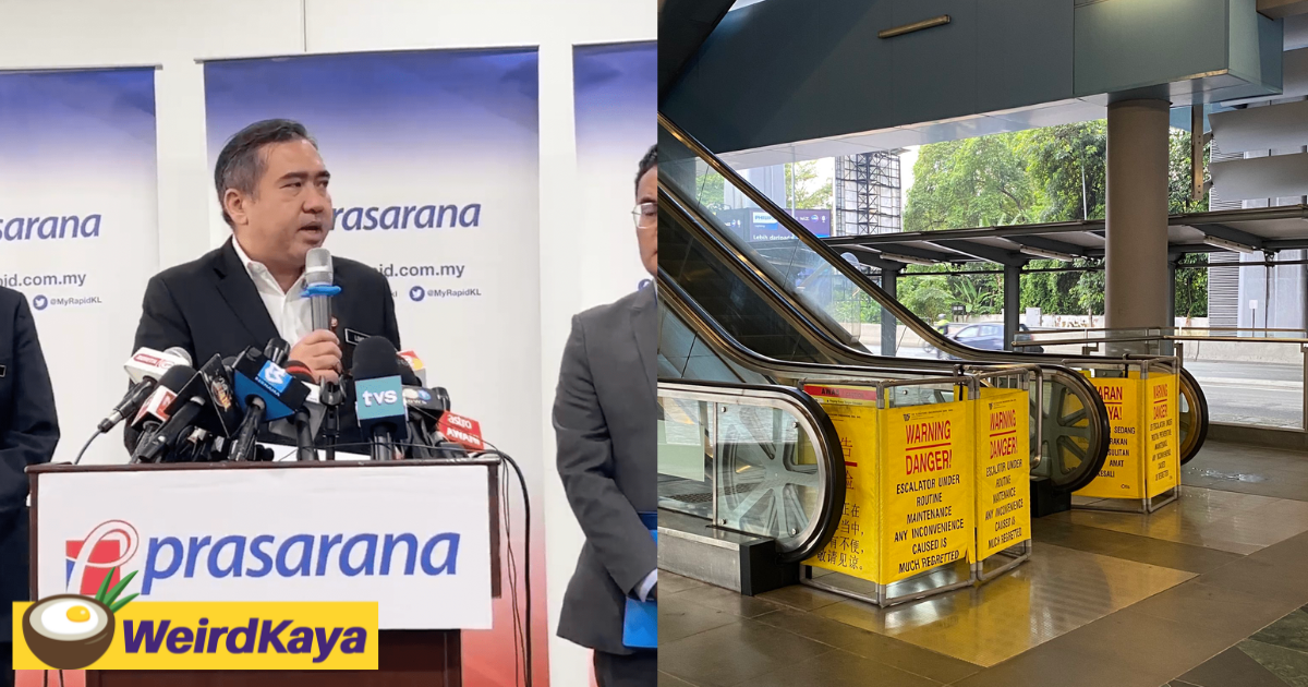 All escalators at monorail stations have malfunctioned, mot to change service provider by 2023 | weirdkaya