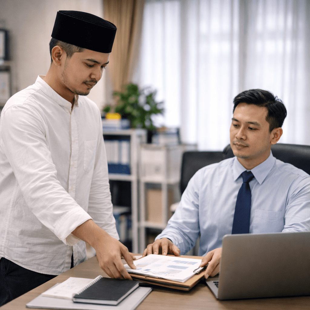 Already handover his document