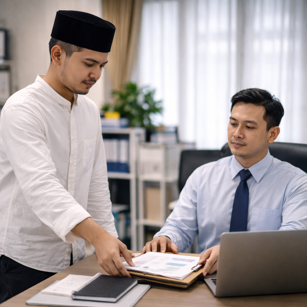 Already handover his document