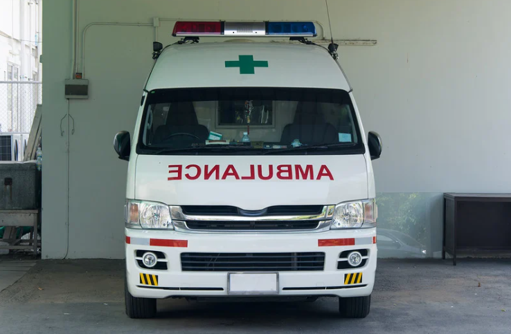 Ambulance from the front