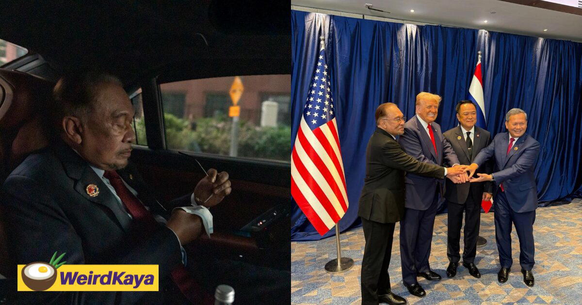 Anwar Posts Photo With Only A Fullstop After ASEAN Summit, Marking The End Of An Exhausting Week