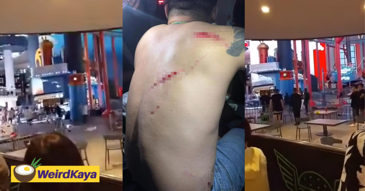 Armed Fight Between Group Of Men Caught On Camera Outside Genting Highlands Casino | WeirdKaya