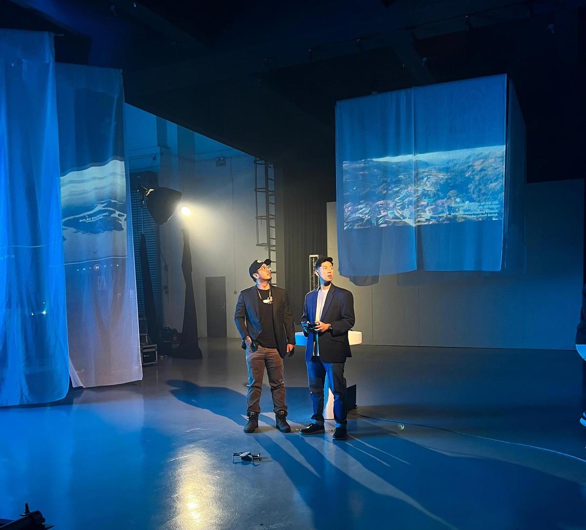 Ash Raja and Jonathan Dexter - Behind the Scenes for CelcomDigi's Merdeka Ad 2024