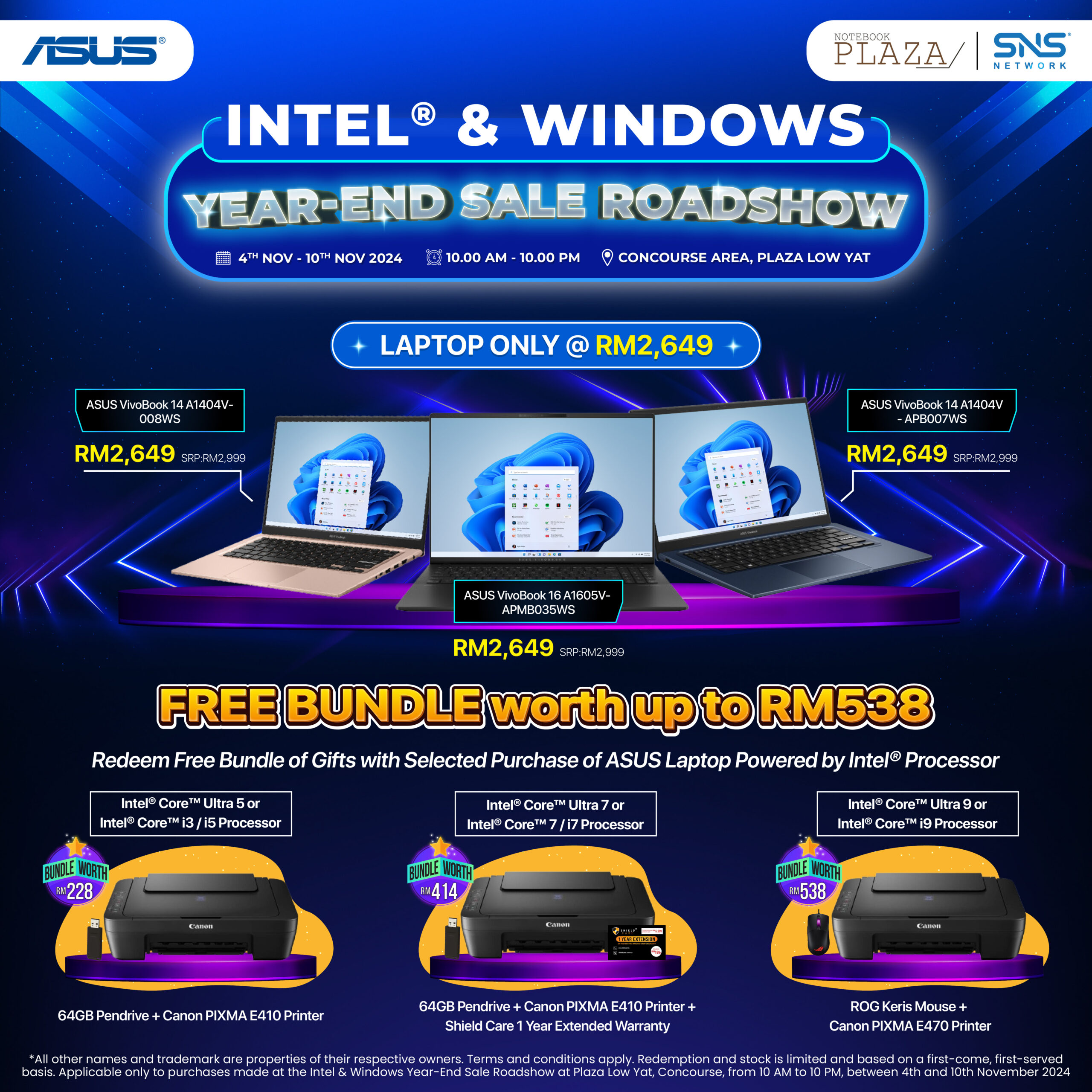 Affordable devices with cool freebies & big savings? Get it all at this year-end roadshow! | weirdkaya