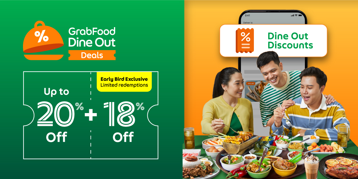 Plan the perfect family gathering with big savings on grabfood dine out | weirdkaya