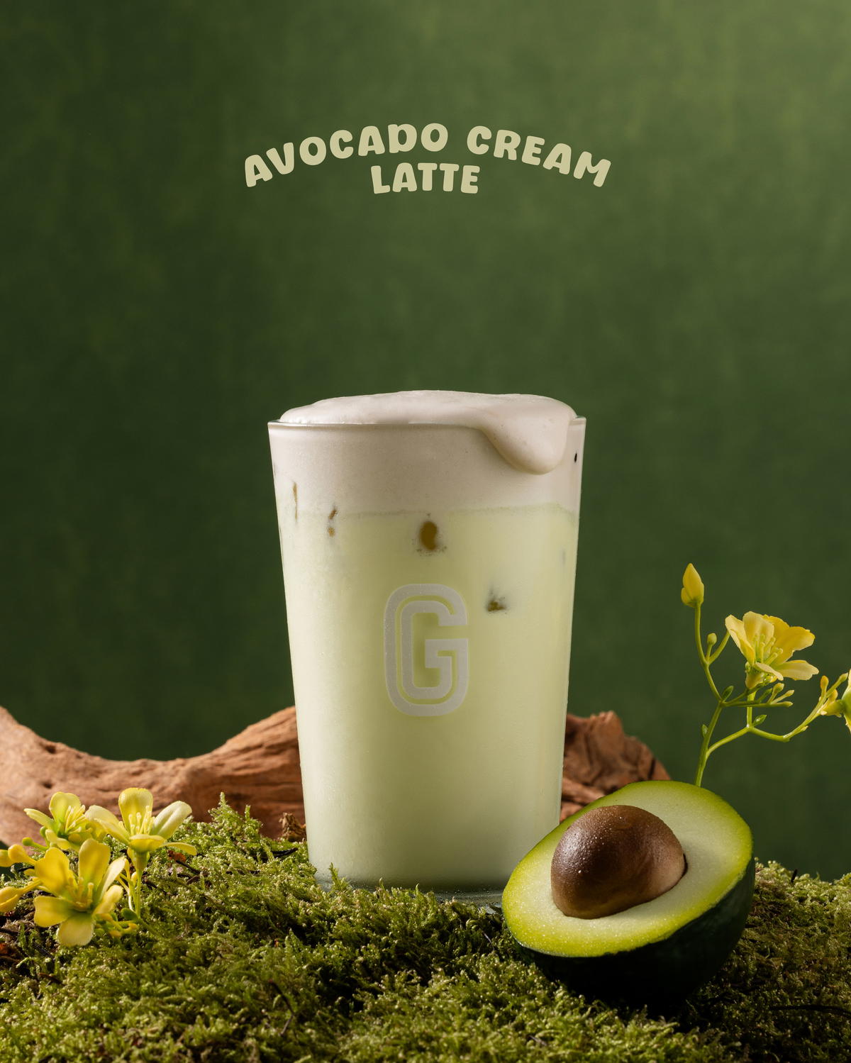 Avocado Cream Latte — RM14