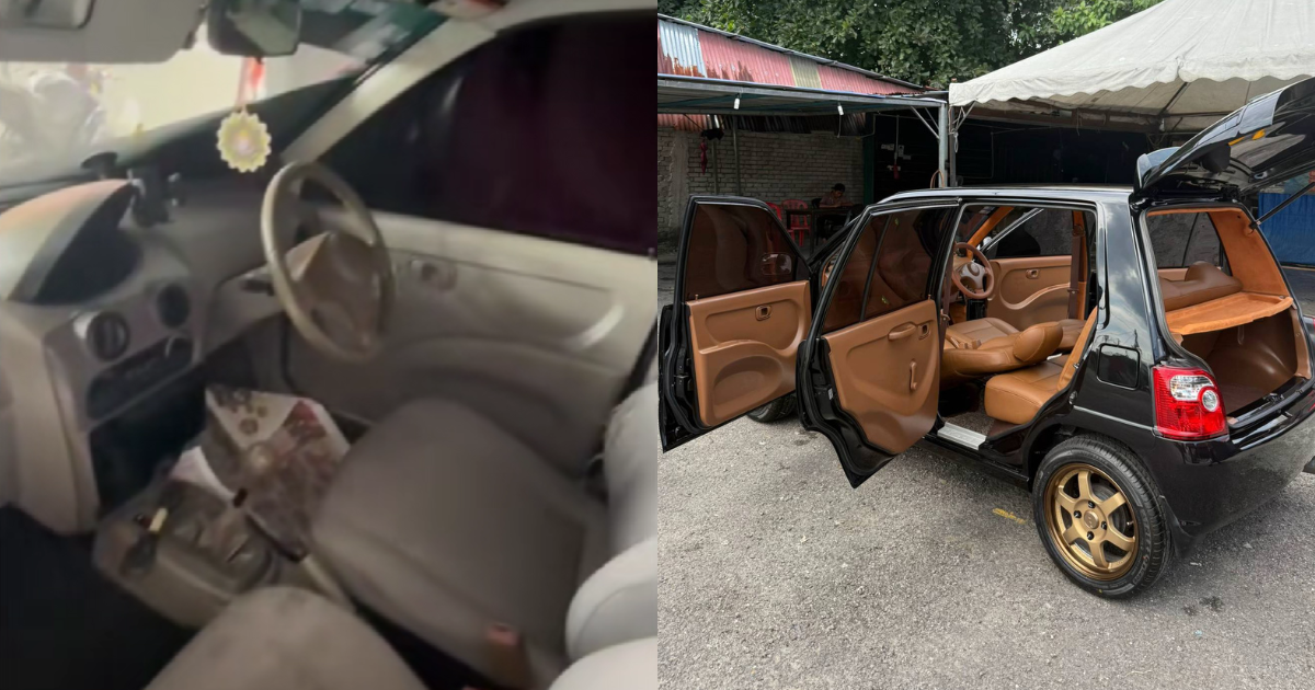 before after of kancil makeover