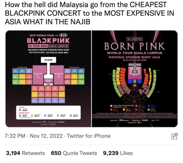 Blackpink malaysia concert