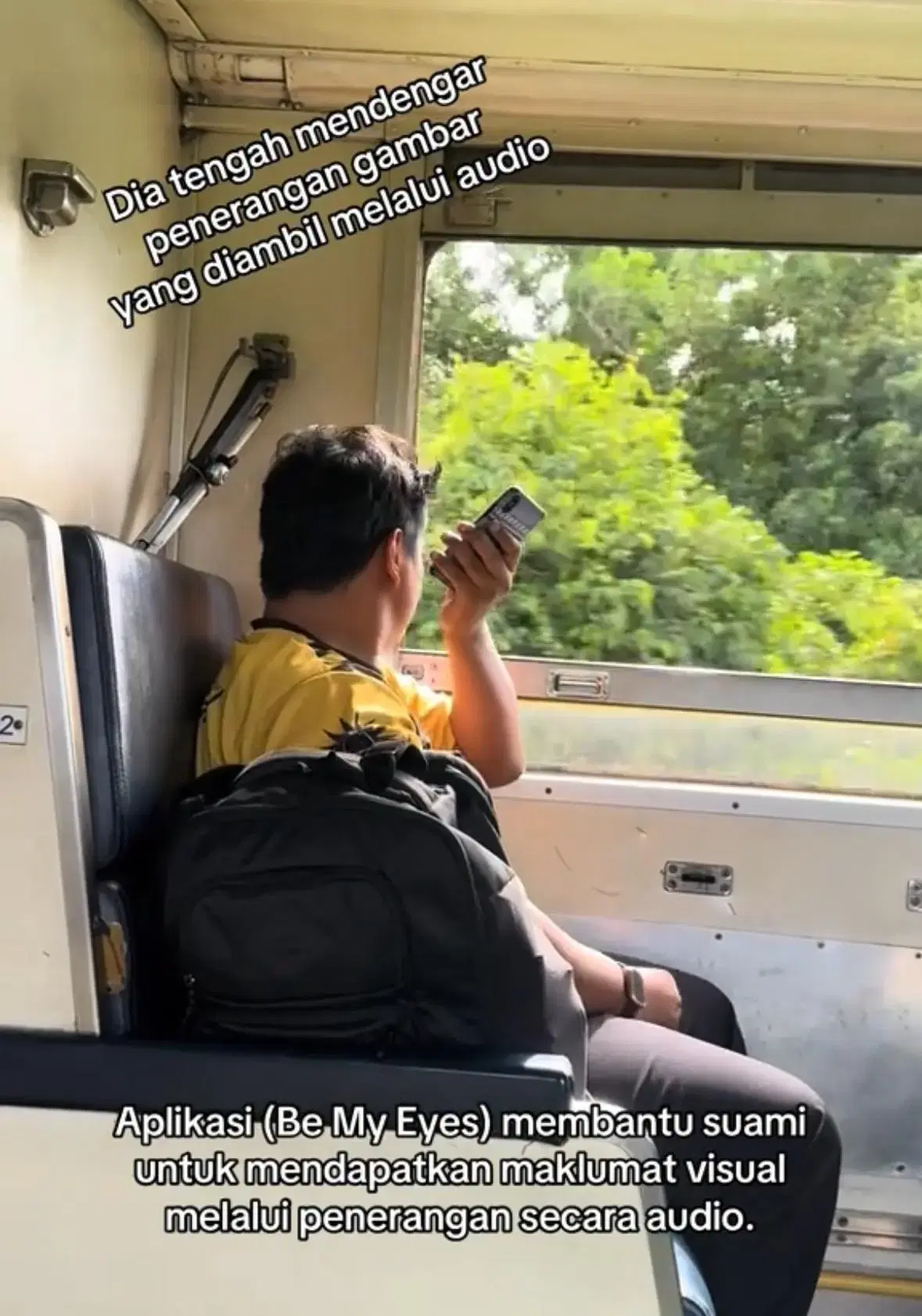 Blind M’sian Man Plans A Thailand Trip With Wife, Believes His Condition Shouldn’t Hold Him Back