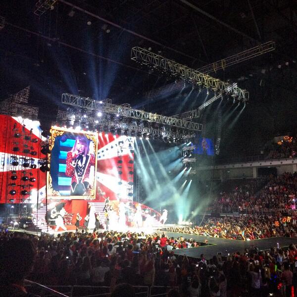 Taylor swift red tour at putra indoor stadium, malaysia