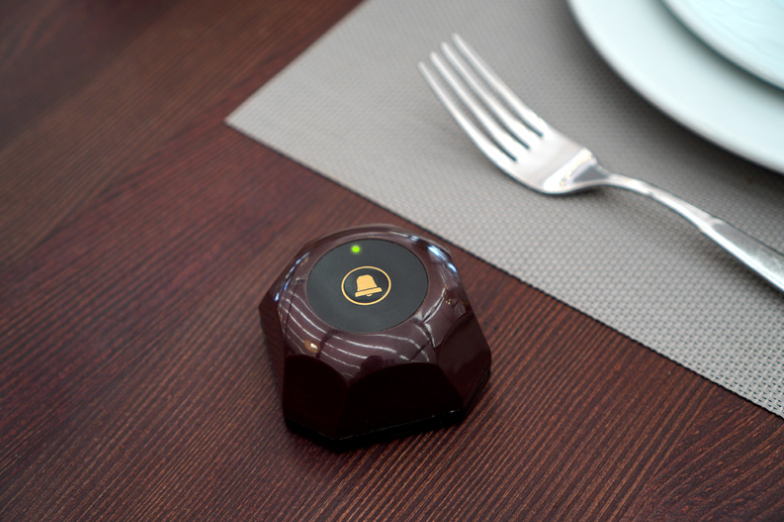Call button on the table