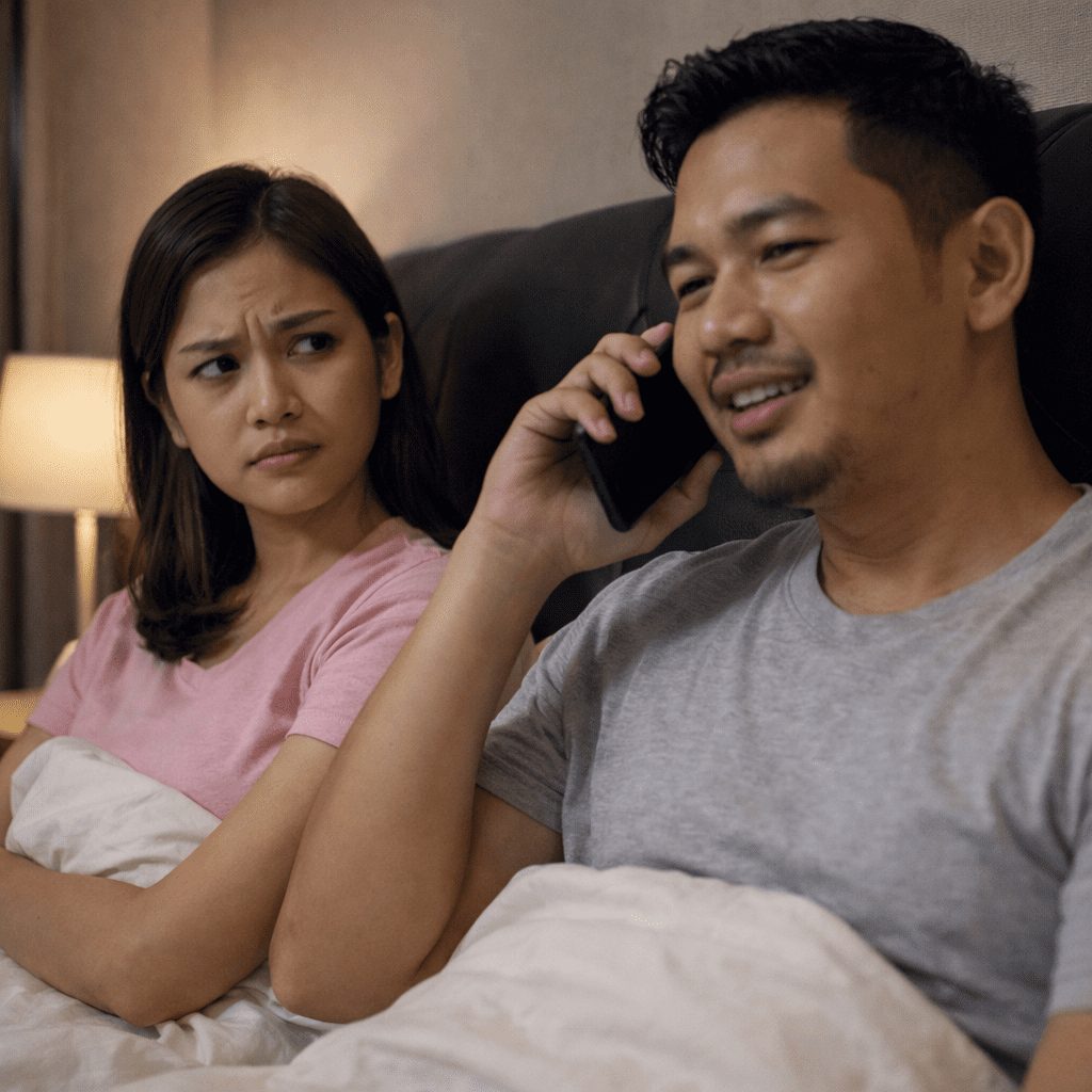 Calling mother late at night