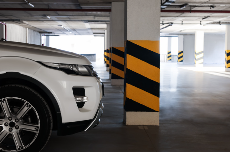 car at parking lot
