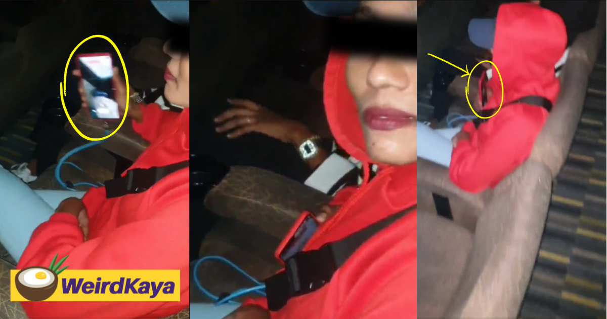 ”record a bit je” — m’sian woman called out for secretly filming movies at tgv cinemas | weirdkaya