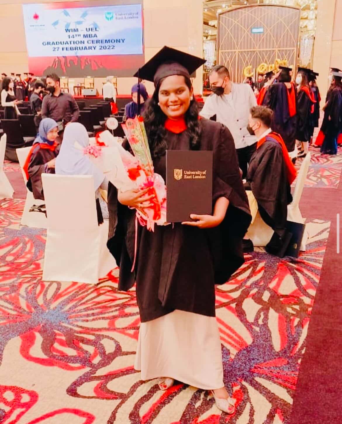 cecelia at her graduation