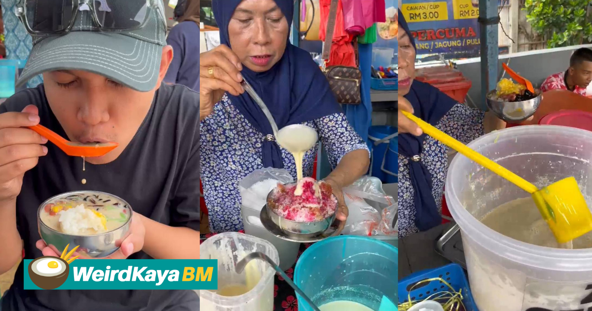 "Murah Sangat RM1" - Netizen Mula Pelik Mengapa Peniaga Lain Jual Cendol Harga Cekik Darah | WeirdKaya