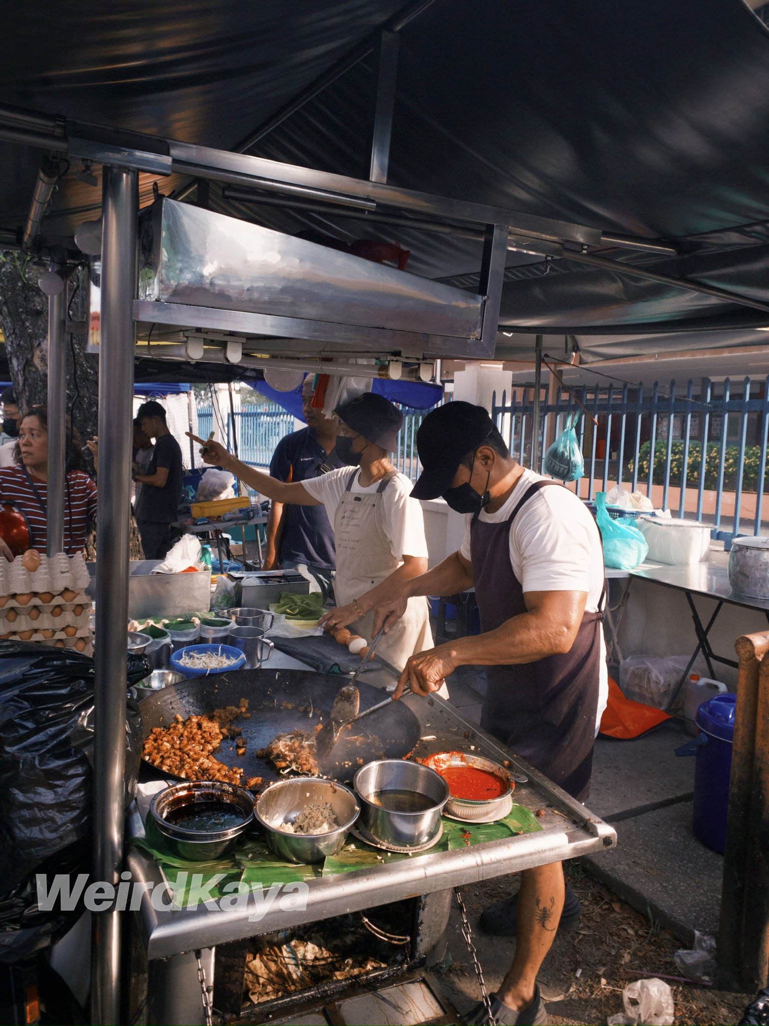 Char kauy kak famous stall penang