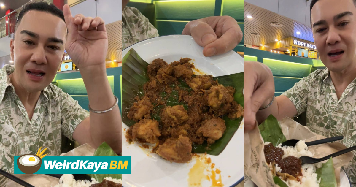 Chef zam kesal kedai makan terkenal jual sambal nasi lemak harga asing, minta jangan tipu pelanggan! | weirdkaya