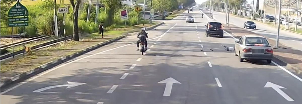 Child almost get crushed by car