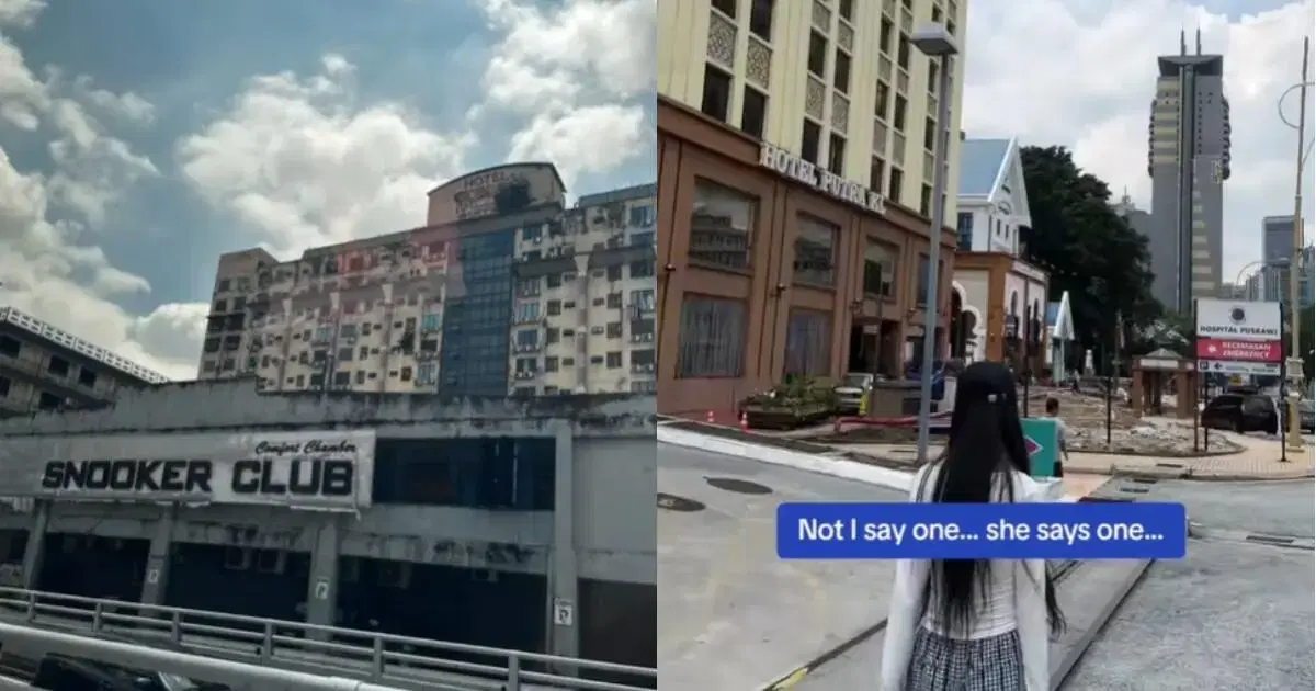 China tourist and her friend exploring KL